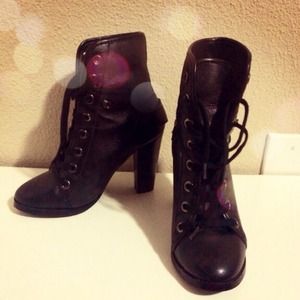 Colin Stuart tie up bootie