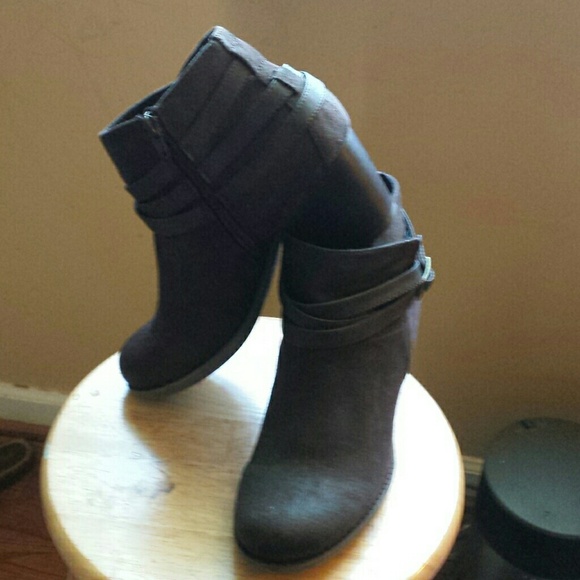 👢👢Brown ankle boots zipper closure👢👢