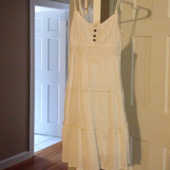 Off white summer dress