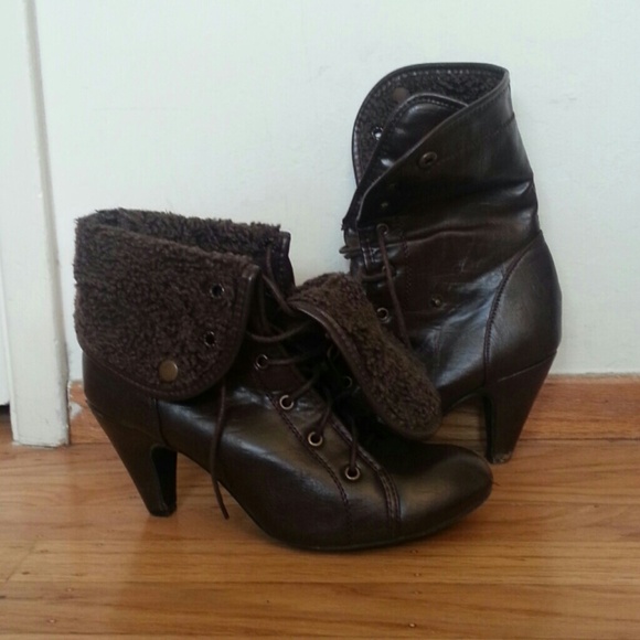 Brown heels