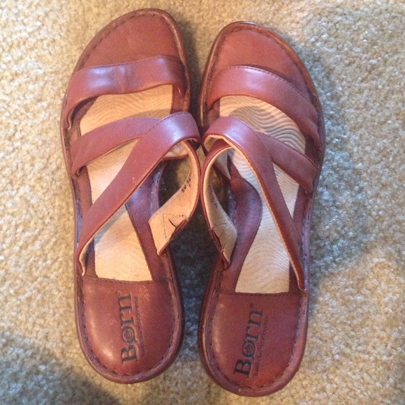 2 pairs of "Born" sandals