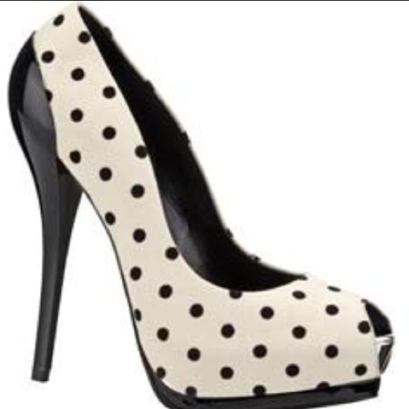 Andrea polka dot suede shoes - Picture 2 of 4