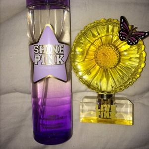 Victoria secret pink body mist and purfume