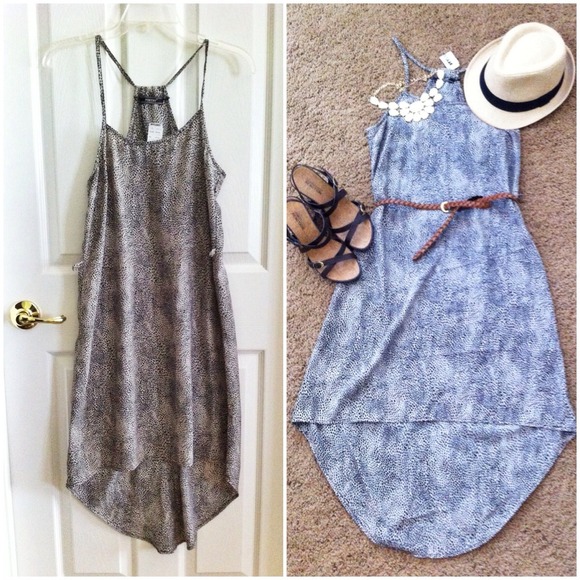 Bold hi-low dress - Picture 4 of 4