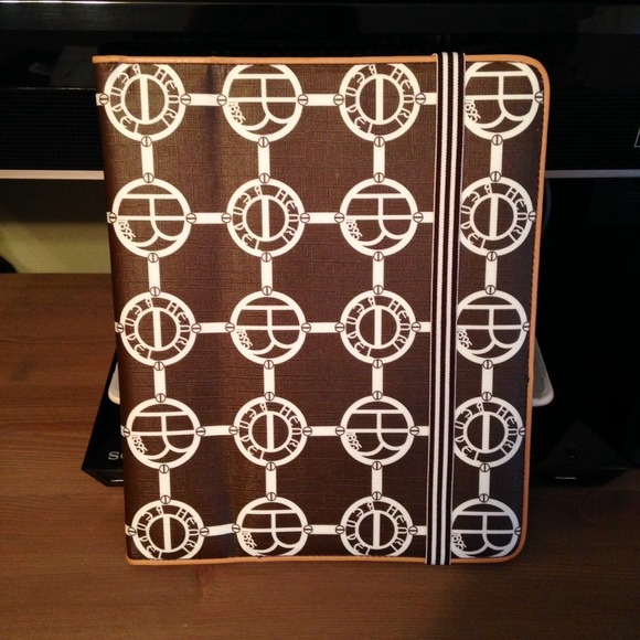 Henri Bendel monogram iPad 2 case - NWT