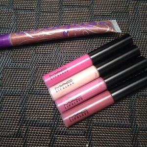 Gently used MAC lipgloss and one urban decay