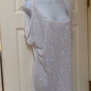 RESERVED Sexy INC cold shoulder top