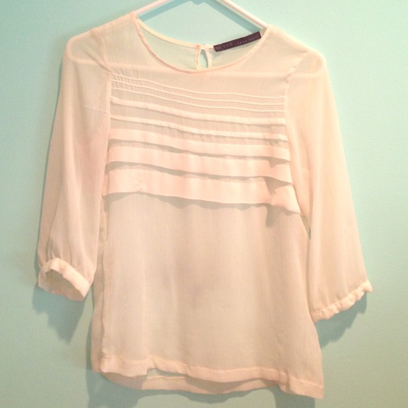 Zara Sheer Blouse