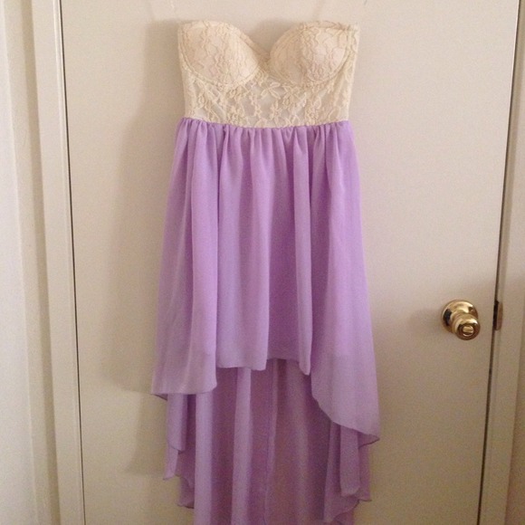 🌻SOLD🌻Foreign Exchange High Low Lace Dress