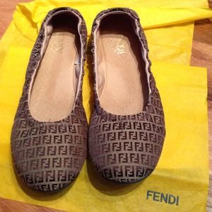 Fendi ballet flats
