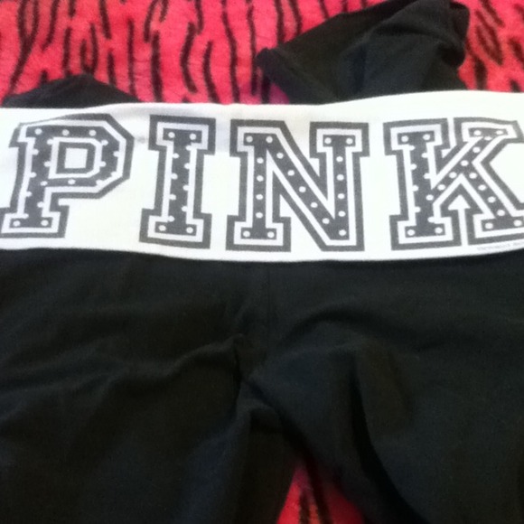 Vs pink boot cut leggings