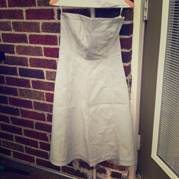 Banana Republic seersucker dress, sz 0