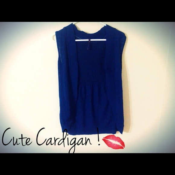 Cute Blue Cardigan