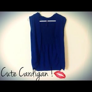 Cute Blue Cardigan
