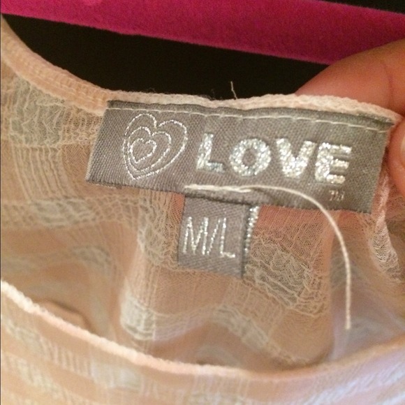 Pink checkered crop top - Picture 2 of 2