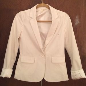 Crisp white blazer from Nordstrom