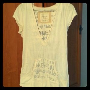 american eagle outfitters hooded top