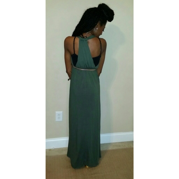 Razor back Maxi Dress - Picture 2 of 2