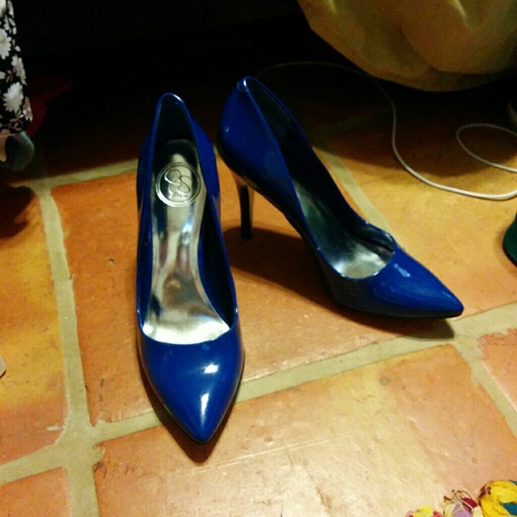 Electric Blue Heels
