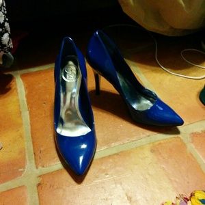 Electric Blue Heels