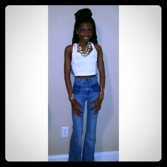 Criss Cross Back Crop Top