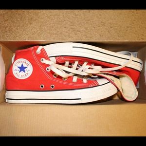 Red converse