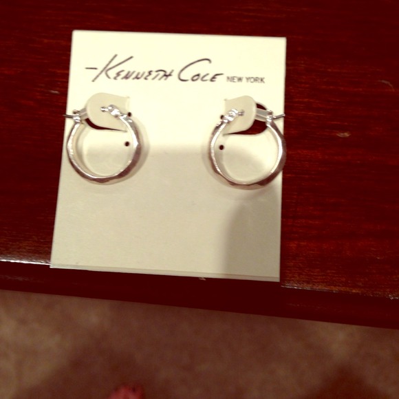 Silver Kenneth Cole hoops