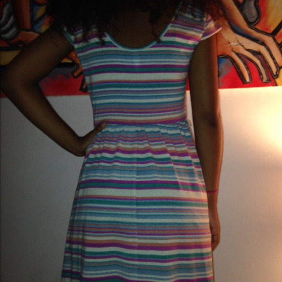 Striped dress - Picture 2 of 2