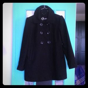###RESERVED### Guess Wool Peacoat