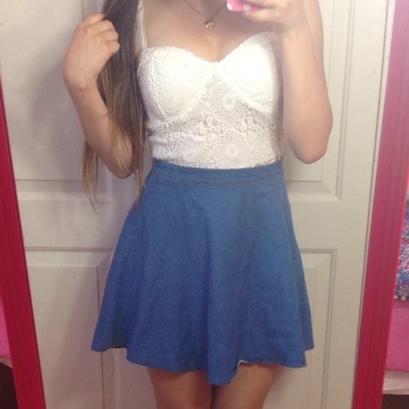 sheinside Dresses & Skirts - Lace Bralette top