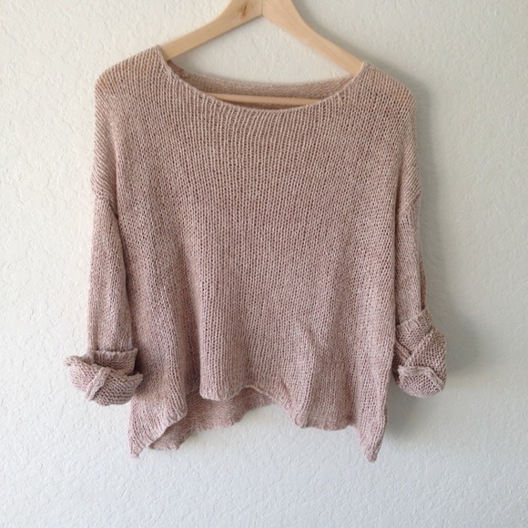Brandy Melville Caitlin Knit Blush