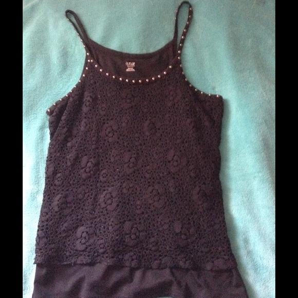 Black Lace Top