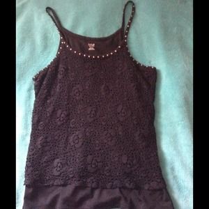 Black Lace Top