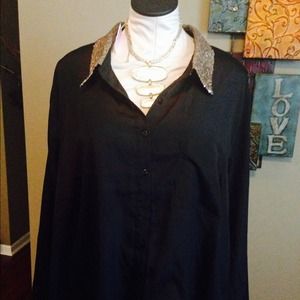 Black Top w/Gold Collar