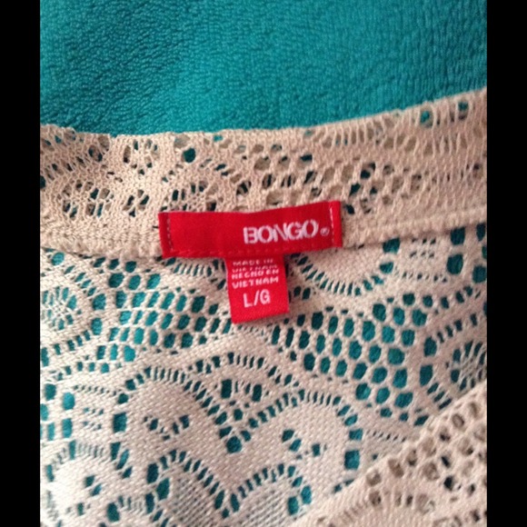 Oatmeal Lace Top🚫sold🚫 - Picture 2 of 2