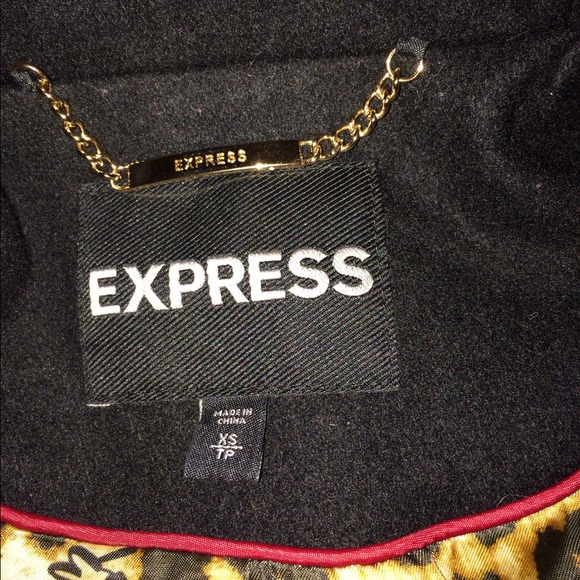 Express peacoat *NEVER WORN* - Picture 3 of 4