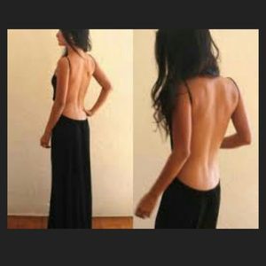 Black maxi dress !! Final price !!