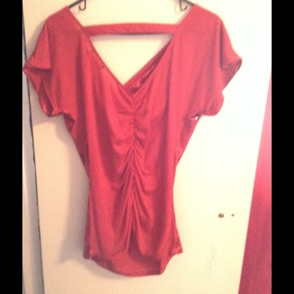 Red Sequn Top - Picture 2 of 2