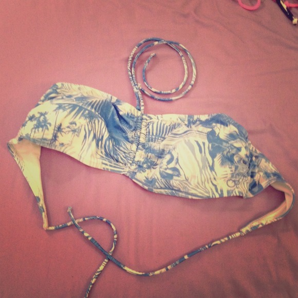 OP blue swim top