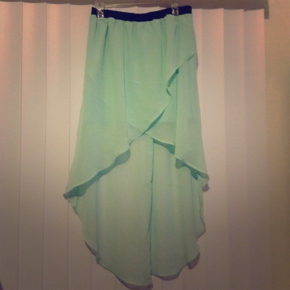 Dresses & Skirts - Hi-Low Light blue skirt! New without tags!