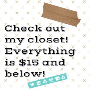 Check out my closet!