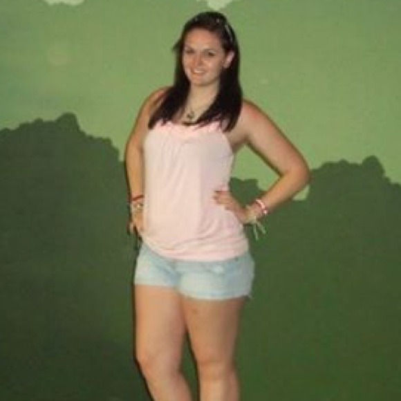 Pink Rose Razor Back Tank