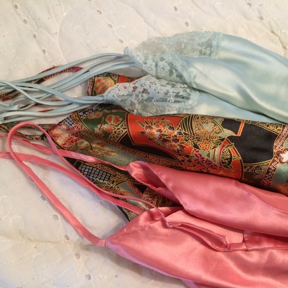 3 silk PJ's