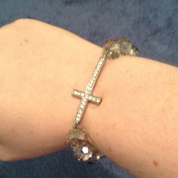 Cross bracelet.