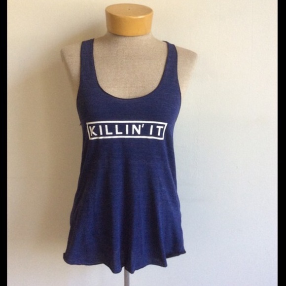 Killin' it American apparel tank - Picture 2 of 2