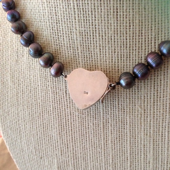 🌺🌺🌺 SOLD🌺🌺🌺🌺Freshwater Pearl SS Pendant - Picture 3 of 4