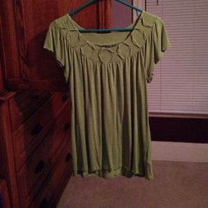 Green small shirt