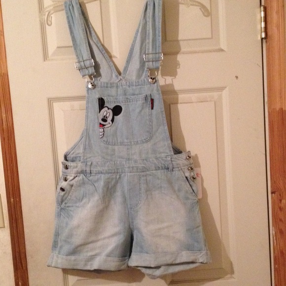 Disney adult overalls