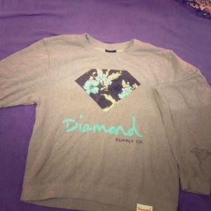 NWOT Diamond Supply Co. Crewneck