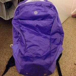 Lululemon purple backpack
